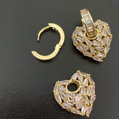 Kristal Kalp Küpe