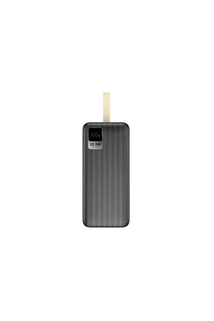 Dexim K54 40.000 Mah 22.5w Usb Ve Type-c Çıkışlı Led Ekranlı Pd Askılı Powerbank Siyah - Dca0053 - Görsel 4